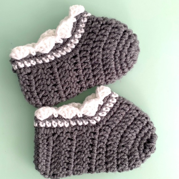 Other - Hand crochet toddler slippers